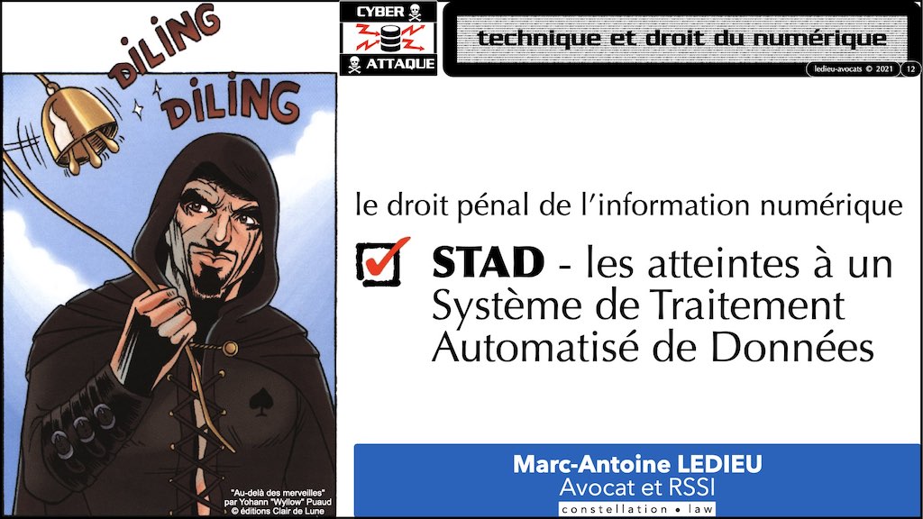 #353 cyber attaque cyber sécurité #26 RESPONSABILITE pénale © Ledieu-Avocats technique droit numérique 07-10-2021.012