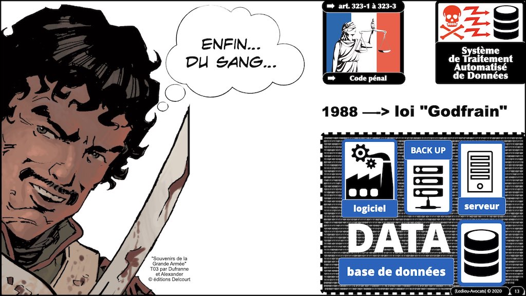 #353 cyber attaque cyber sécurité #26 RESPONSABILITE pénale © Ledieu-Avocats technique droit numérique 07-10-2021.013