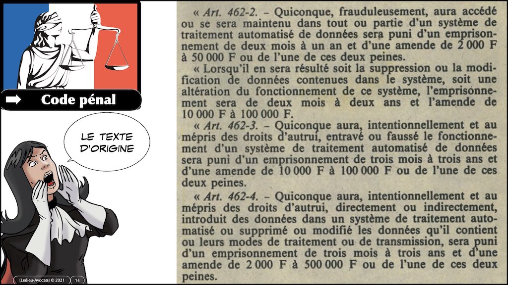 #353 cyber attaque cyber sécurité #26 RESPONSABILITE pénale © Ledieu-Avocats technique droit numérique 07-10-2021.014