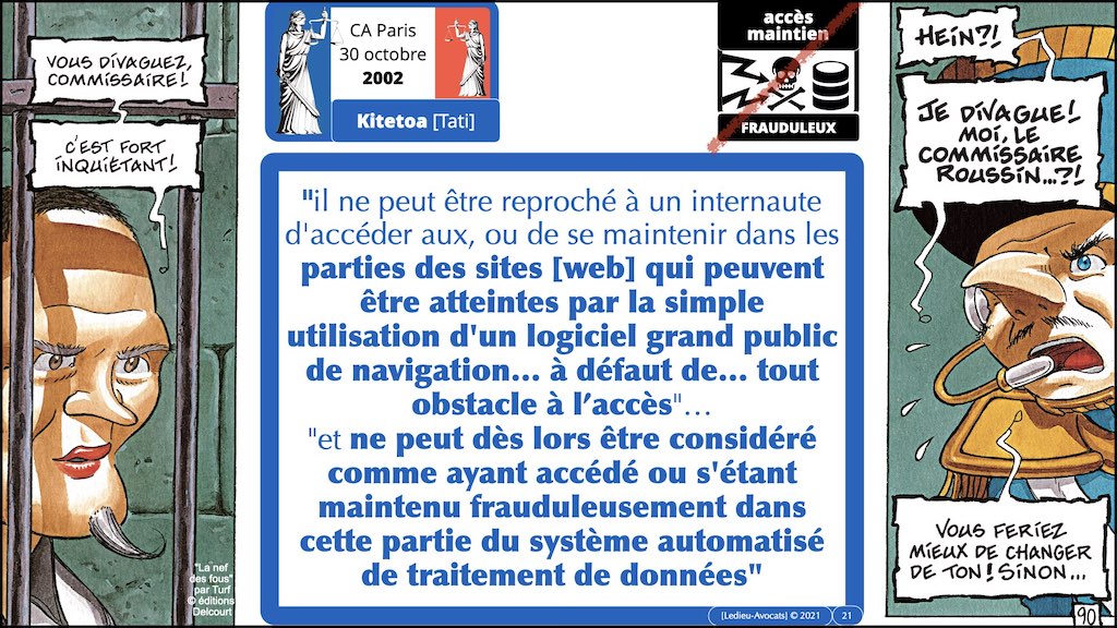 #353 cyber attaque cyber sécurité #26 RESPONSABILITE pénale © Ledieu-Avocats technique droit numérique 07-10-2021.021