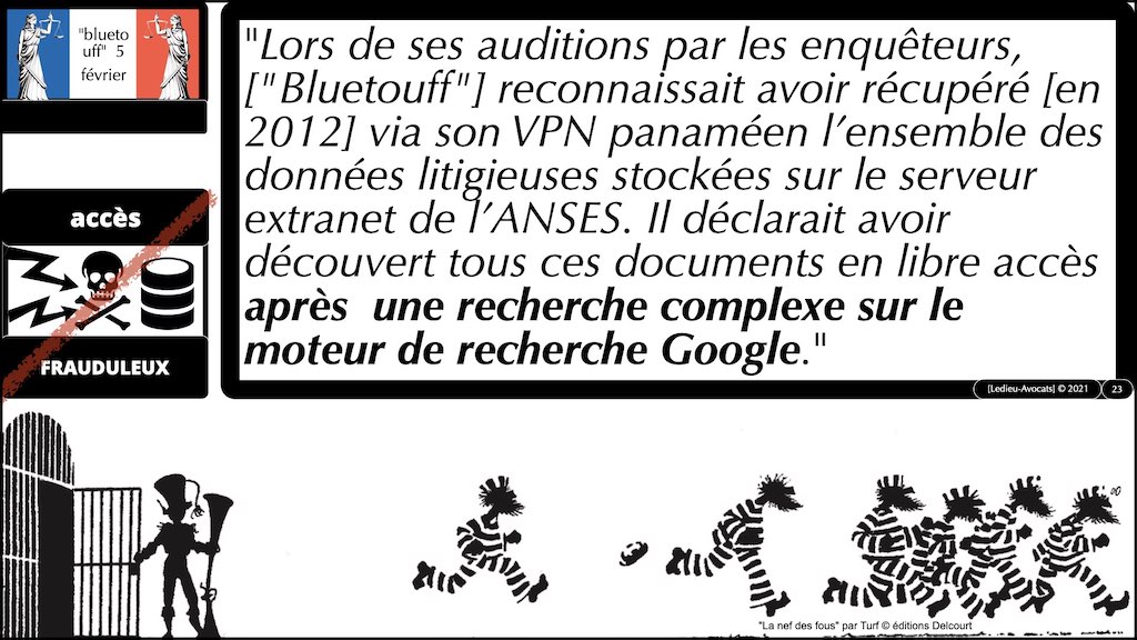 #353 cyber attaque cyber sécurité #26 RESPONSABILITE pénale © Ledieu-Avocats technique droit numérique 07-10-2021.023