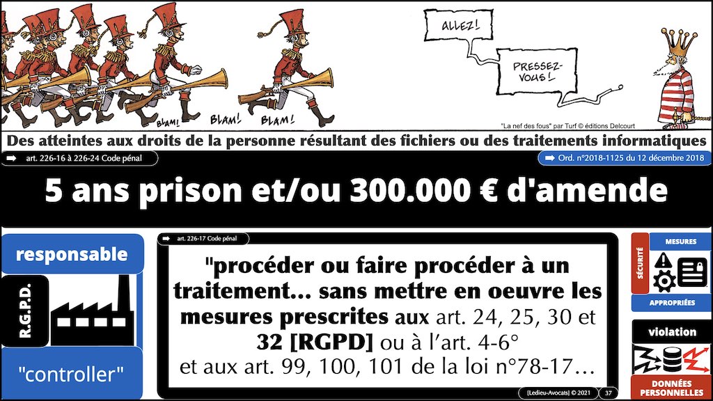 #353 cyber attaque cyber sécurité #26 RESPONSABILITE pénale © Ledieu-Avocats technique droit numérique 07-10-2021.037