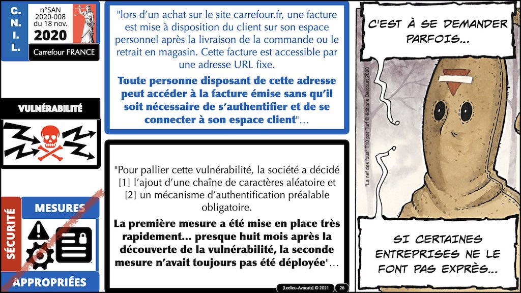 #353 cyber attaque cyber sécurité #27 RESPONSABILITE civile négligence ETAT de l'ART © Ledieu-Avocats technique droit numérique.026