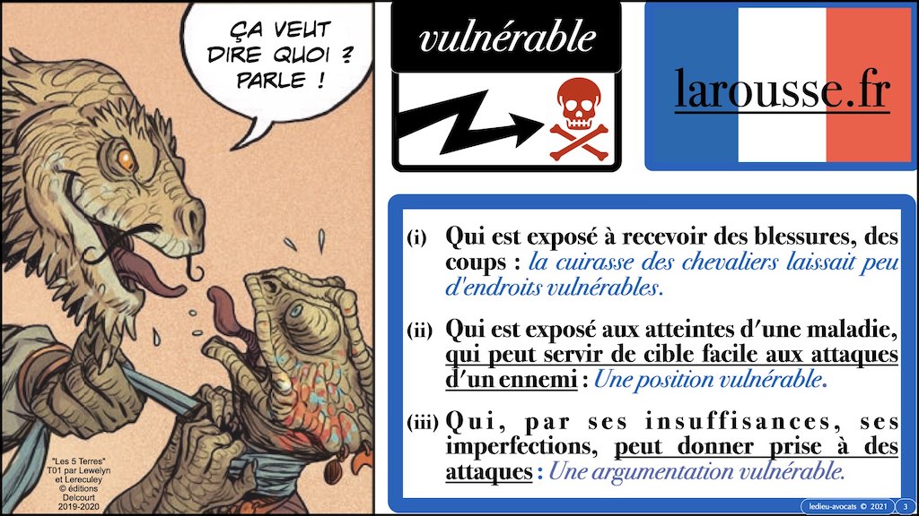 #353 cyber attaque cyber sécurité #28-2 DEFINITION Vulnérabilité © Ledieu-Avocats technique droit numérique 03-10-2021.003