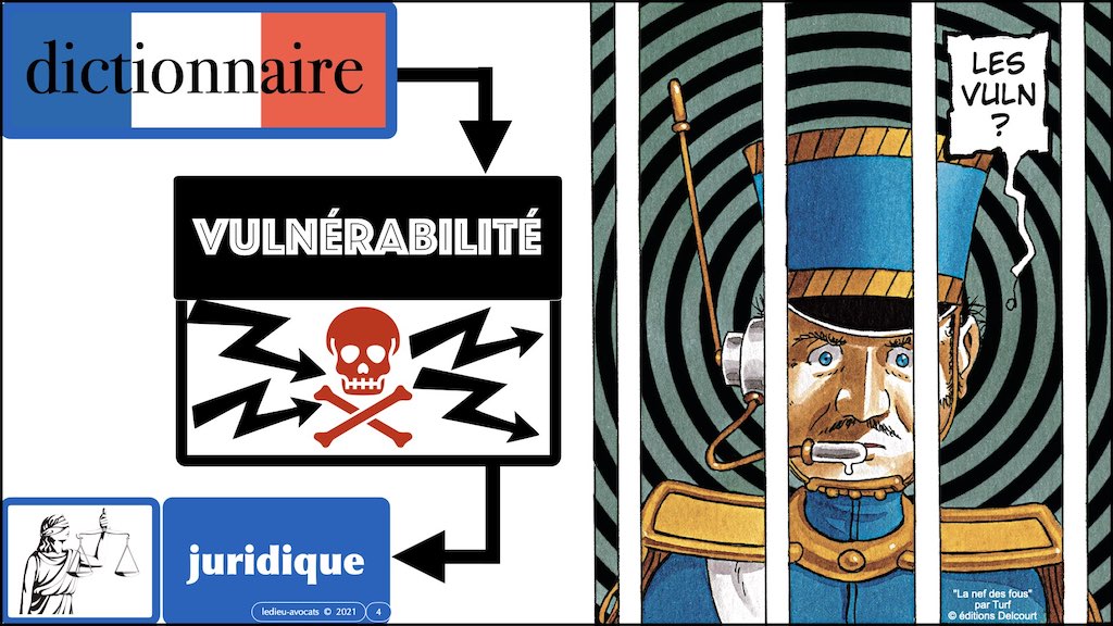 #353 cyber attaque cyber sécurité #28-2 DEFINITION Vulnérabilité © Ledieu-Avocats technique droit numérique 03-10-2021.004