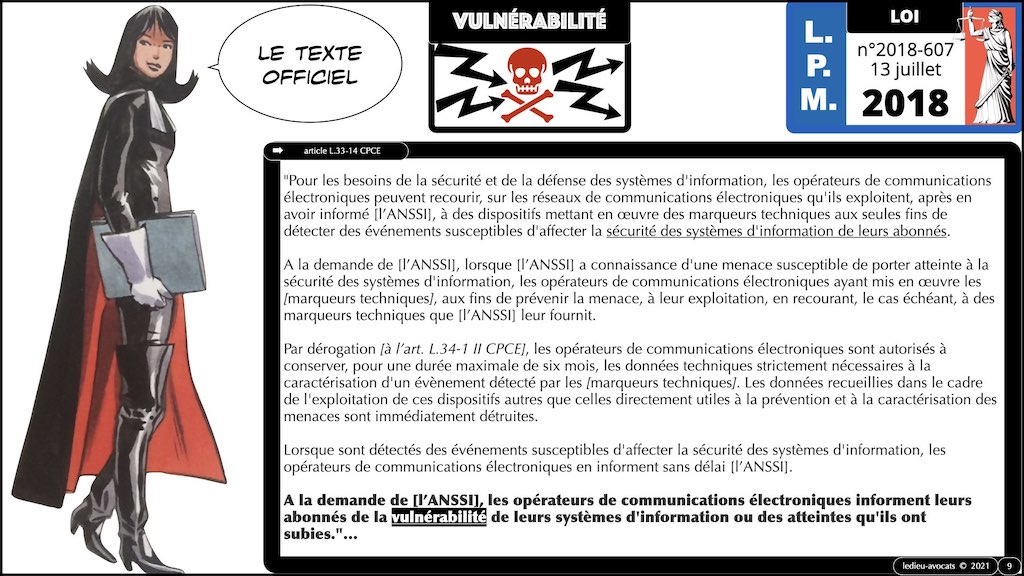 #353 cyber attaque cyber sécurité #28-2 DEFINITION Vulnérabilité © Ledieu-Avocats technique droit numérique 03-10-2021.009