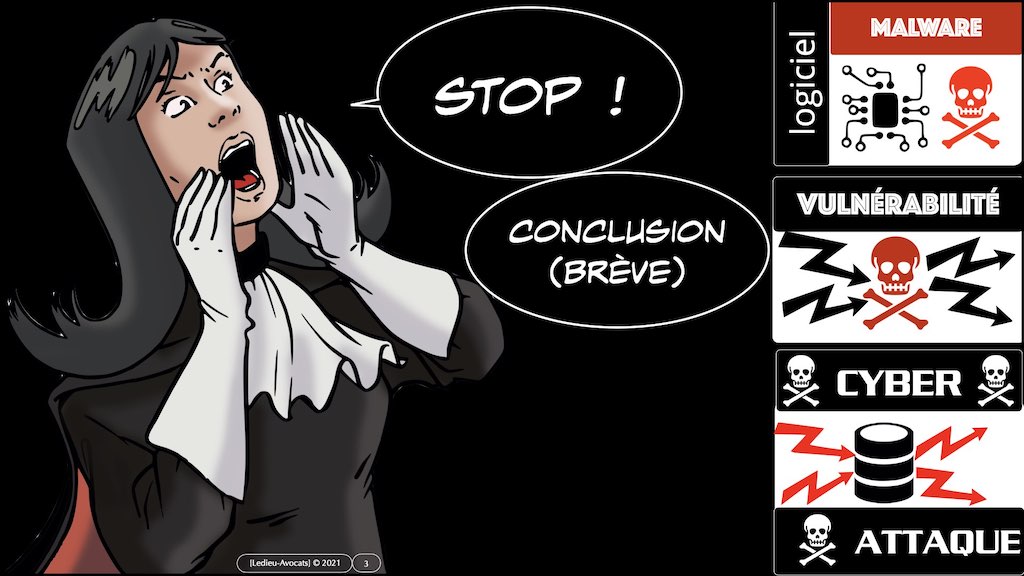 #353 cyber attaque cyber sécurité #30 CONCLUSION M2 PRO © Ledieu-Avocats technique droit numérique.003