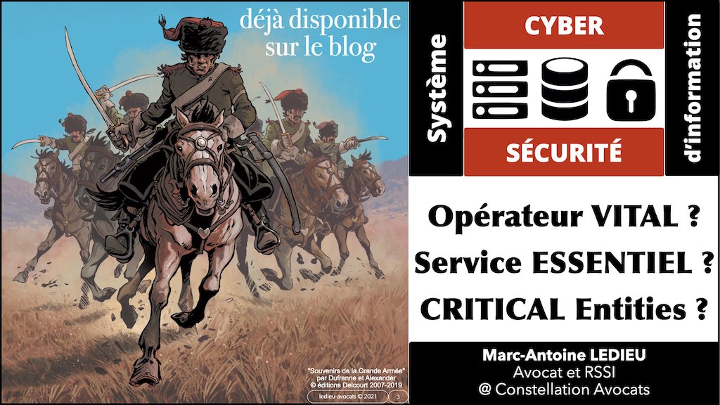 #356 OIV OSE OBLIGATIONS cyber sécurité systeme information + Vincent DESROCHES © Ledieu-Avocats technique droit numérique blog BD 30-10-2021 *16:9*.003