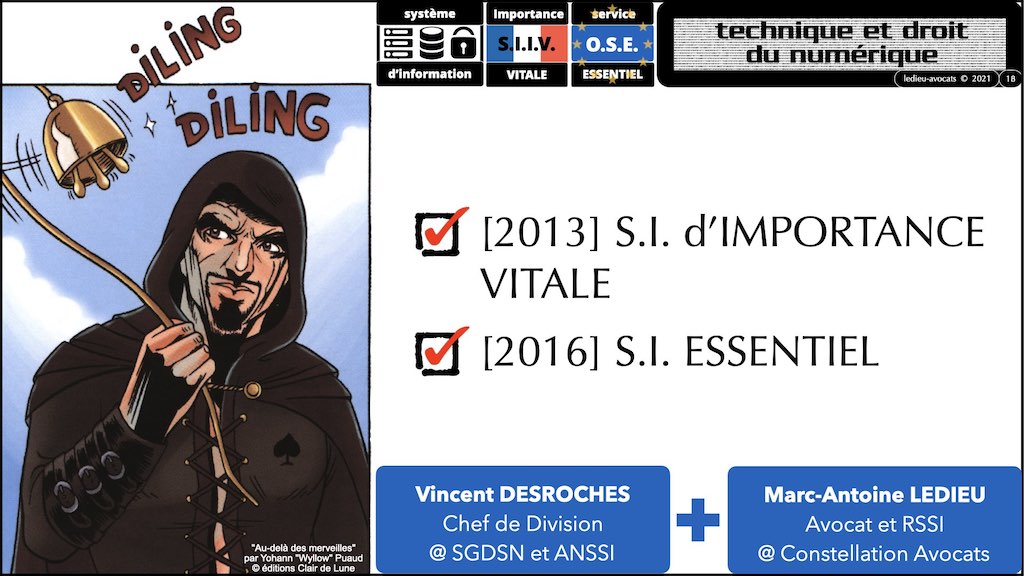#356 OIV OSE OBLIGATIONS cyber sécurité systeme information + Vincent DESROCHES © Ledieu-Avocats technique droit numérique blog BD 30-10-2021 *16:9*.018