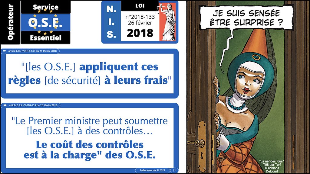 #356 OIV OSE OBLIGATIONS cyber sécurité systeme information + Vincent DESROCHES © Ledieu-Avocats technique droit numérique blog BD 30-10-2021 *16:9*.031