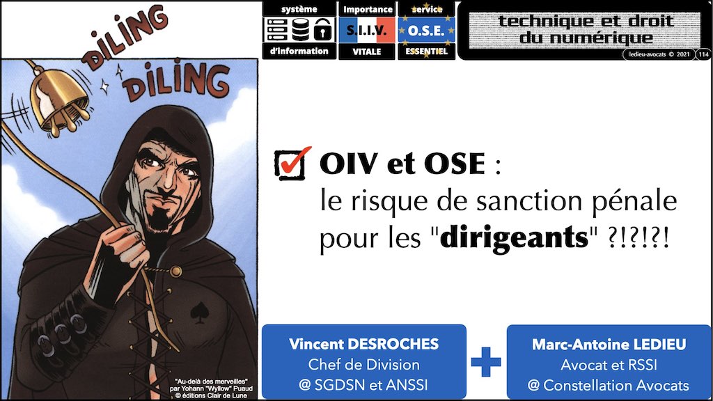 #356 OIV OSE OBLIGATIONS cyber sécurité systeme information + Vincent DESROCHES © Ledieu-Avocats technique droit numérique blog BD 30-10-2021 *16:9*.114