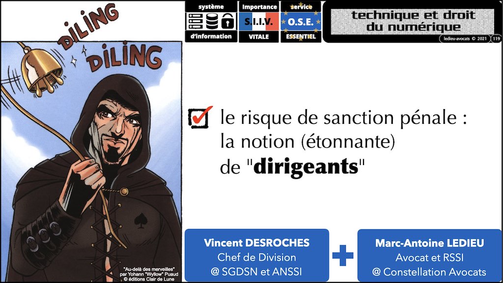 #356 OIV OSE OBLIGATIONS cyber sécurité systeme information + Vincent DESROCHES © Ledieu-Avocats technique droit numérique blog BD 30-10-2021 *16:9*.119