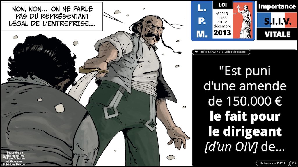 #356 OIV OSE OBLIGATIONS cyber sécurité systeme information + Vincent DESROCHES © Ledieu-Avocats technique droit numérique blog BD 30-10-2021 *16:9*.120