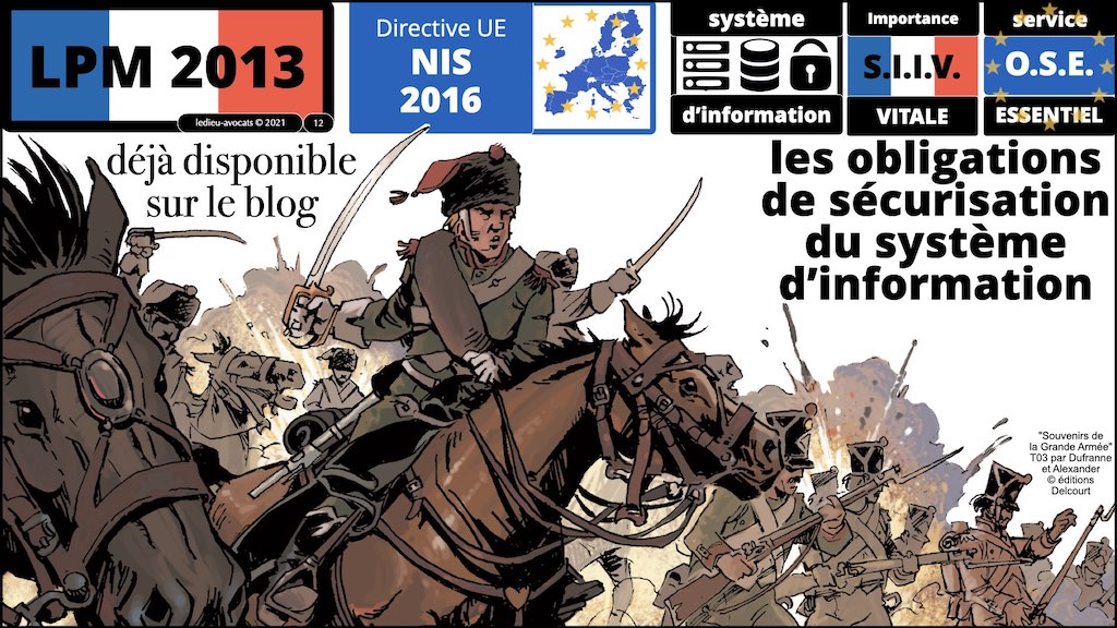 #344 OIV OSE OBLIGATIONS légales de gestion de crise cyber © Ledieu-Avocats technique droit numérique blog BD.012