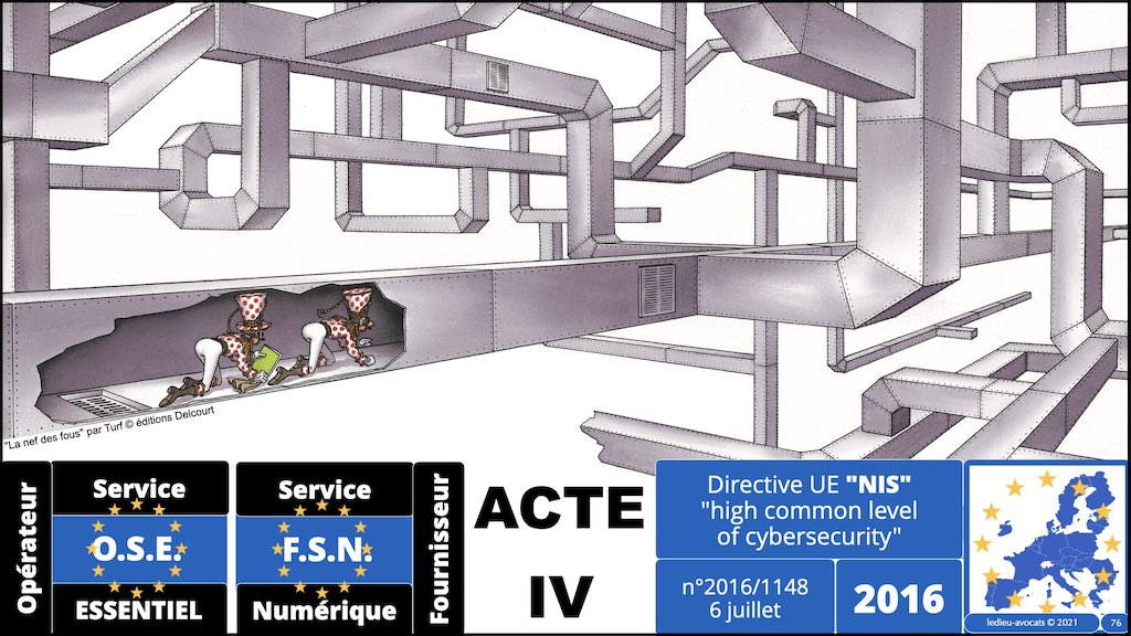 #356 OIV OSE OBLIGATIONS cyber sécurité systeme information + Vincent DESROCHES © Ledieu-Avocats technique droit numérique blog BD 30-10-2021 *16:9*.076