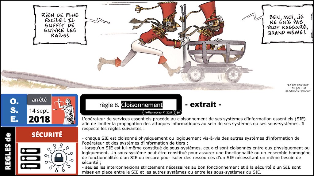 #356 OIV OSE OBLIGATIONS cyber sécurité systeme information + Vincent DESROCHES © Ledieu-Avocats technique droit numérique blog BD 30-10-2021 *16:9*.086