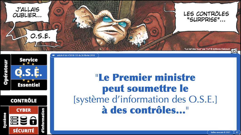 #356 cyber sécurité #03 OIV OSE OBLIGATIONS sécurité systeme information © Ledieu-Avocats technique droit numérique blog BD 04-11-2021.002
