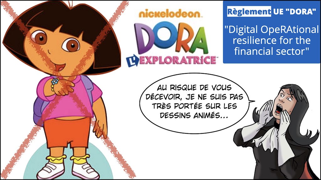 #357 DORA sécurité informatique expliquée secteur financier - cybersécurité OSE projet Règlement UE © Ledieu-Avocats technique droit numérique BLOG BD.002