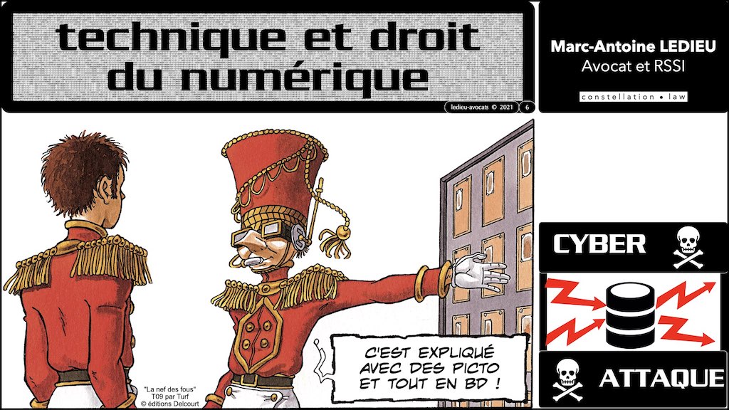 le BLOG en BD © Ledieu-Avocats technique droit numérique