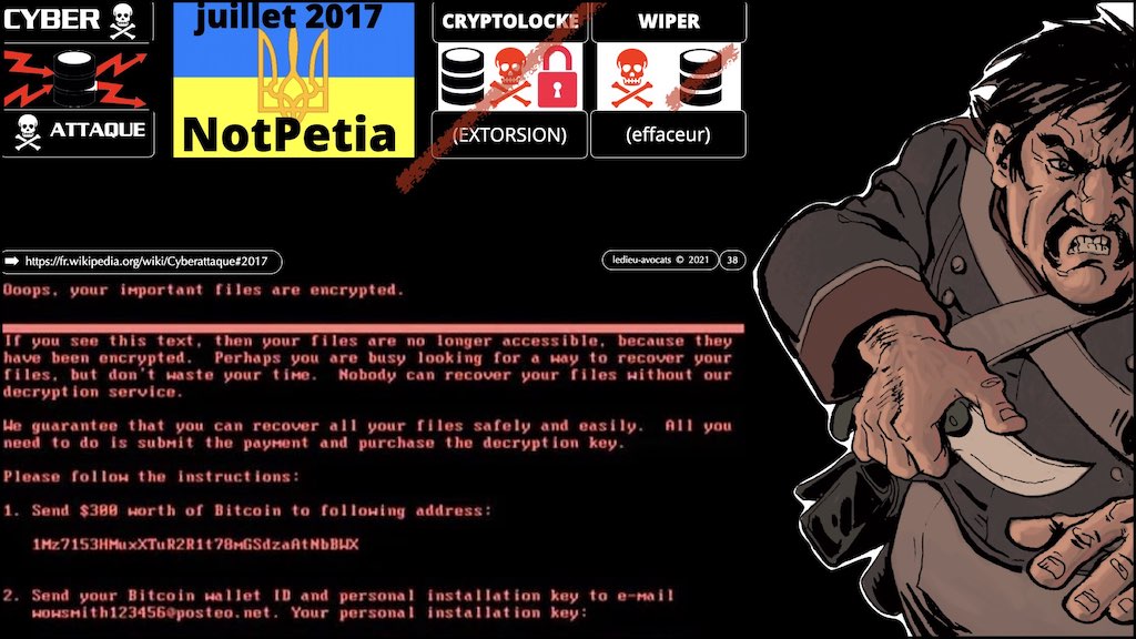 358 cyberattaque vulnérabilité malware responsabilité EGE 09-11-2021 © Ledieu-Avocats technique droit numerique blog BD.038