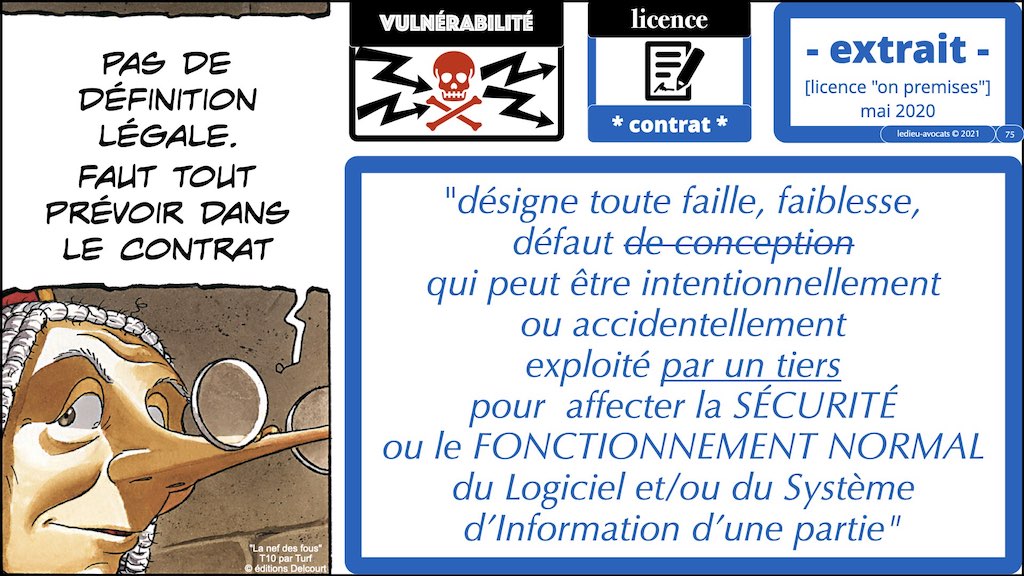 358 cyberattaque vulnérabilité malware responsabilité EGE 09-11-2021 © Ledieu-Avocats technique droit numerique blog BD.075