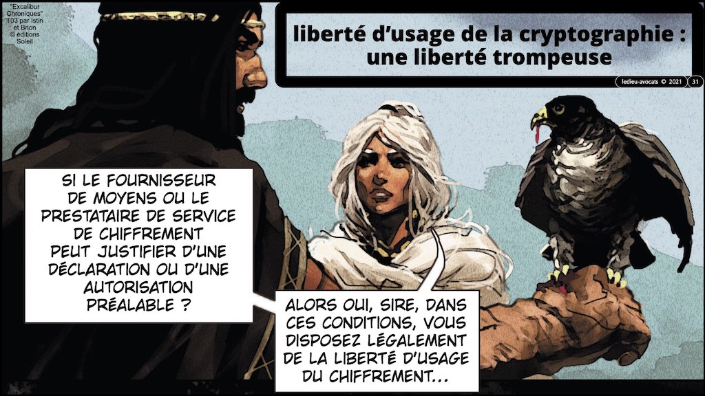 362 chiffrement cryptographie #2 législation droit chiffrement © Ledieu-Avocat technique droit numérique BLOG BD 11-2021 .031