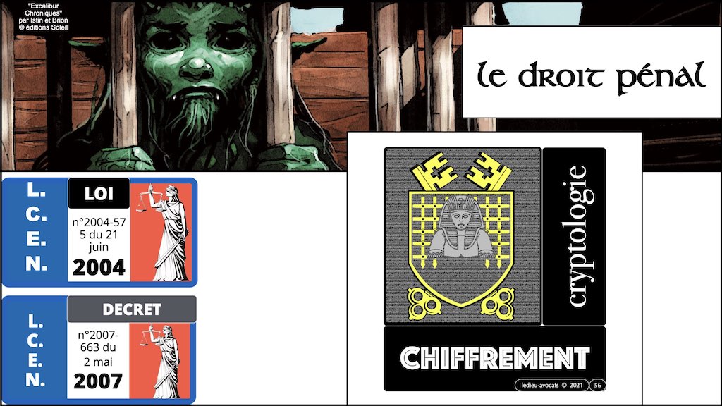 362 chiffrement cryptographie #2 législation droit chiffrement © Ledieu-Avocat technique droit numérique BLOG BD 11-2021 .056