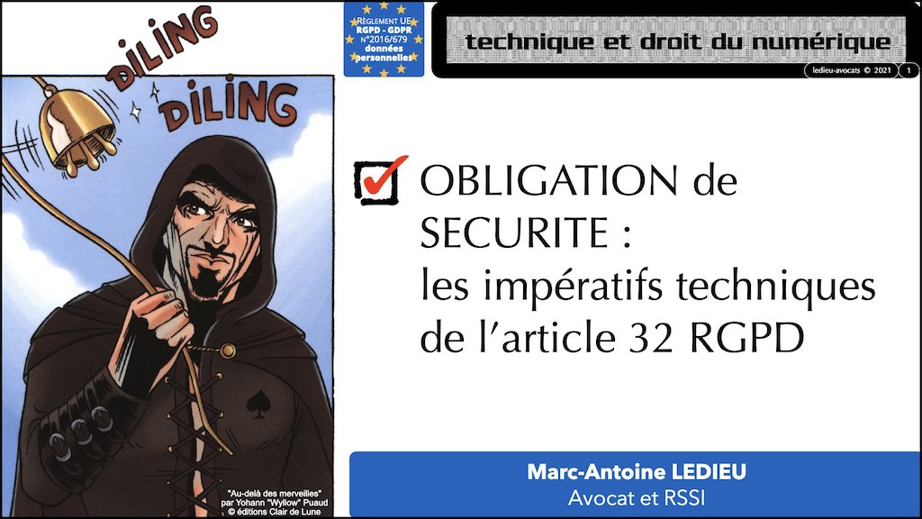 363-7 RGPD-e-Privacy jurisprudence actualité #07 article 32+33 ©Ledieu-Avocats technique droit numerique 28-11-2021.001