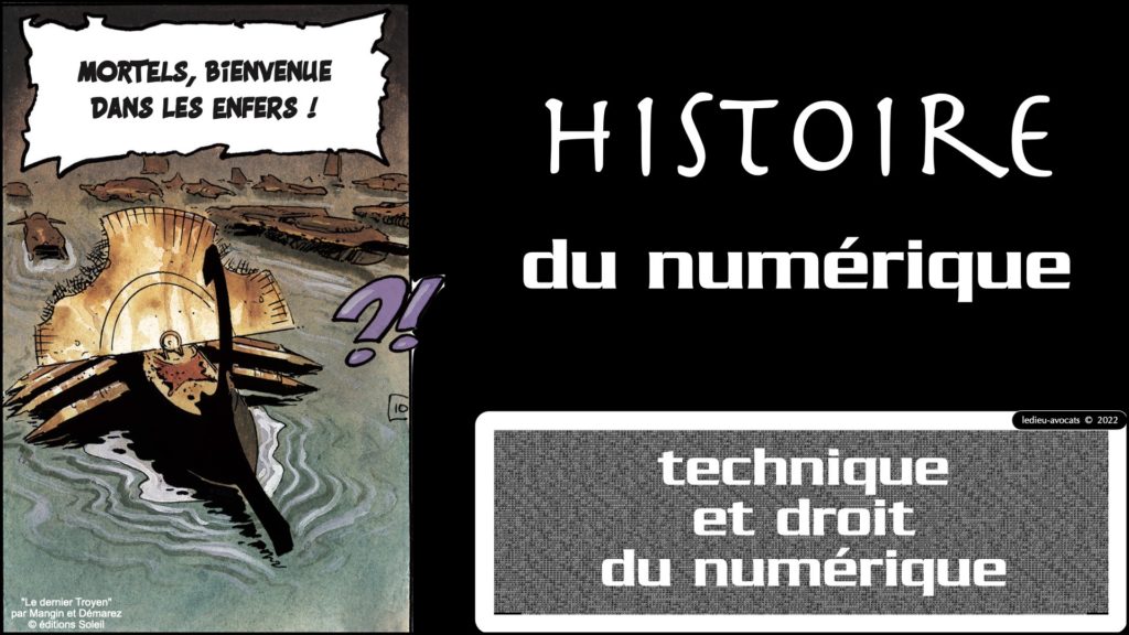conférence histoire et technique du numérique (de Neandertal à nos jours) conférence pour décideur © Ledieu-Avocats technique droit numérique BLOG BD 2021