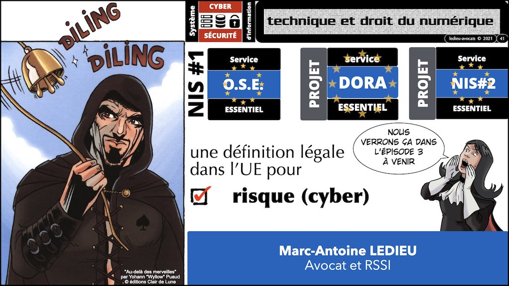 DORA #2 définitions sécurité informatique du secteur financier.041