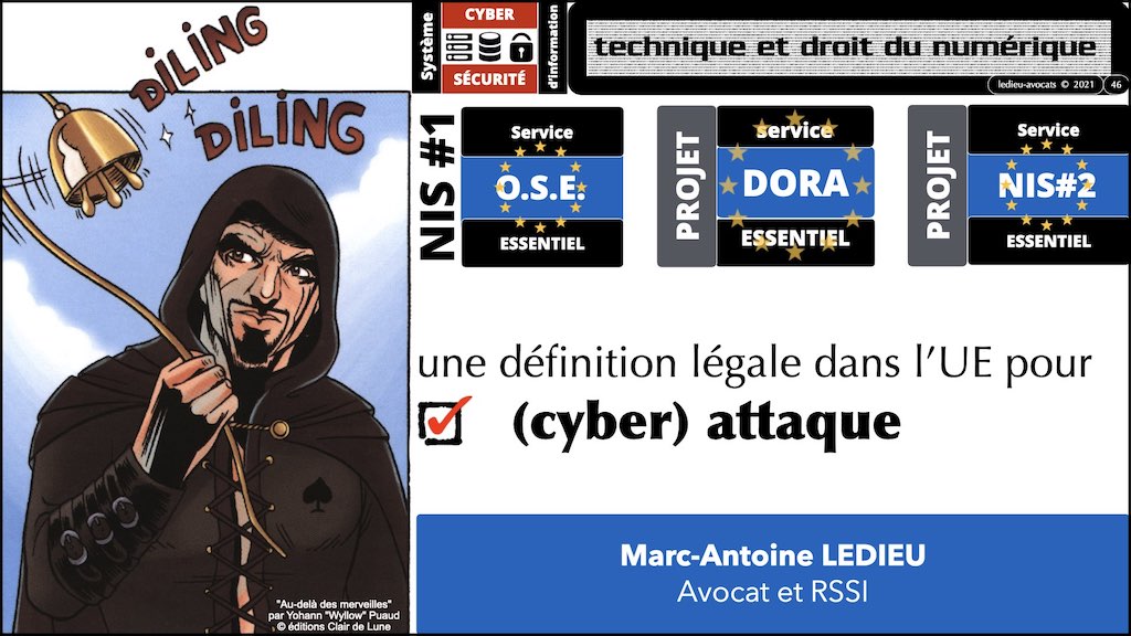 DORA #2 définitions sécurité informatique du secteur financier.046
