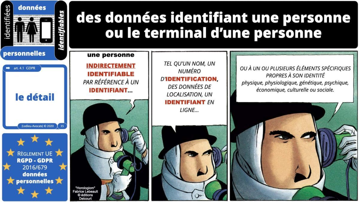 métadonnées données personnelles : une définition très très large dans le RGPD