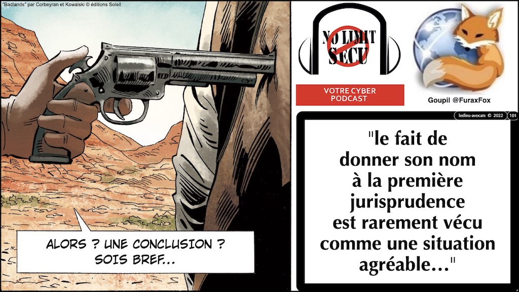Premier condamné ? utilisation LEAK PENAL ou legal RSSI © Ledieu-Avocats technique droit numérique blog BD 2022