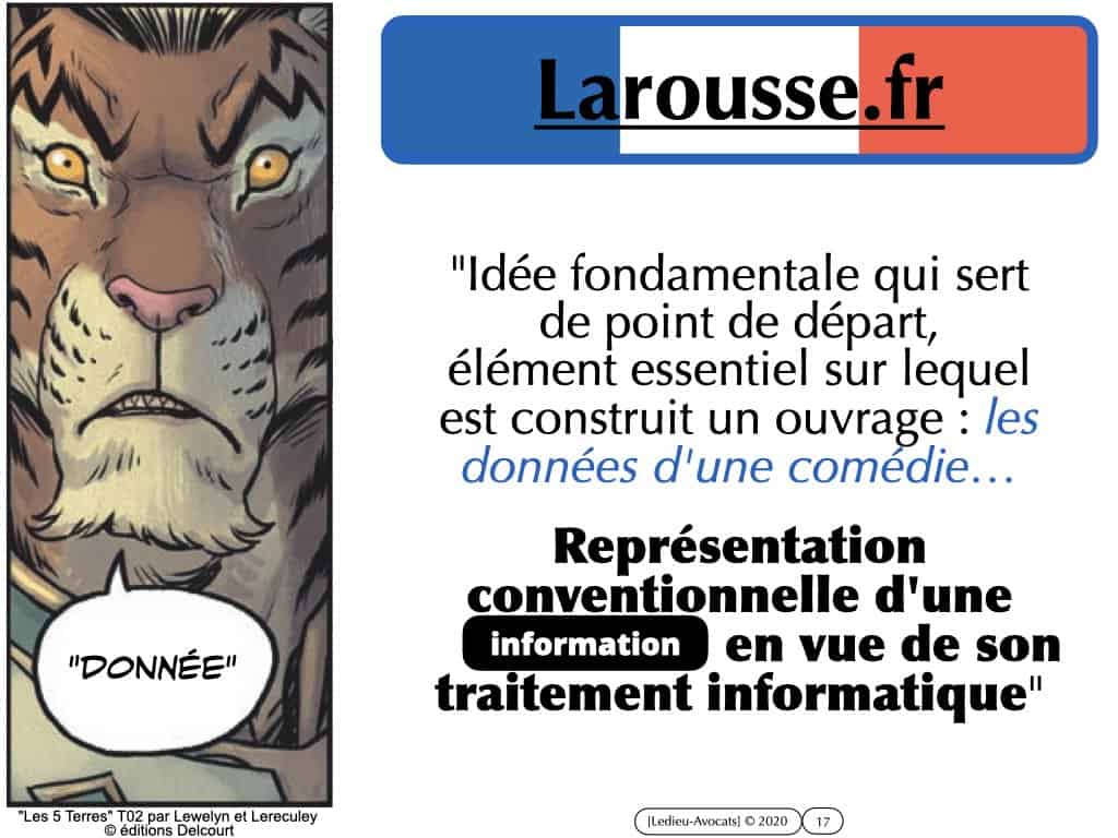 donnée : une définition du dictionnaire ?