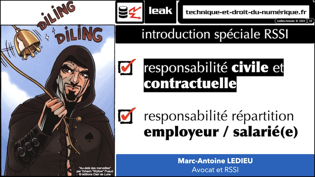 370 LEAK PENAL pour RSSI © Ledieu-Avocats technique droit numérique BLOG BD 30-12-2021.033