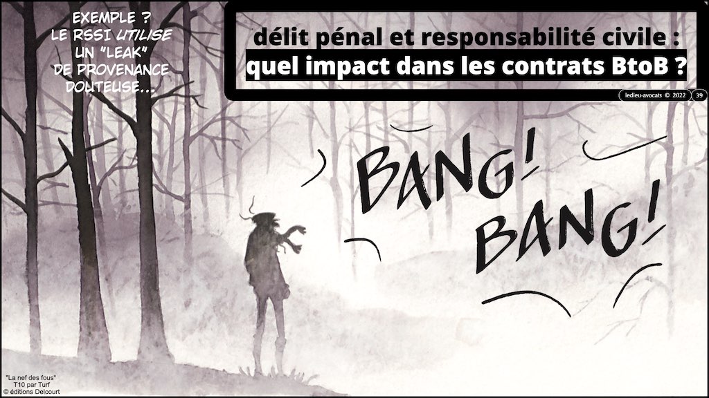 370 LEAK PENAL pour RSSI © Ledieu-Avocats technique droit numérique BLOG BD 30-12-2021.039