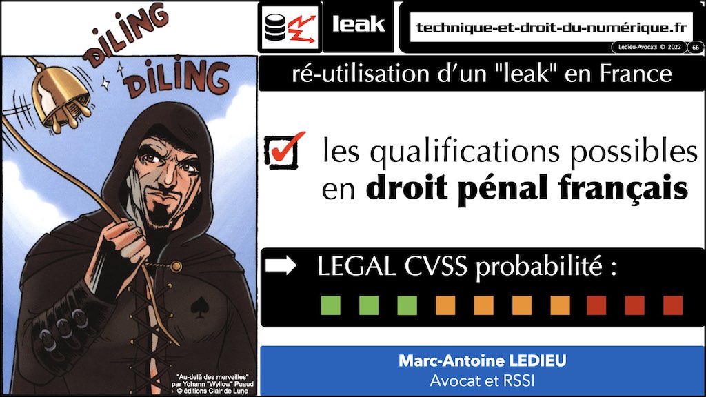 370 LEAK PENAL pour RSSI © Ledieu-Avocats technique droit numérique BLOG BD 30-12-2021.066