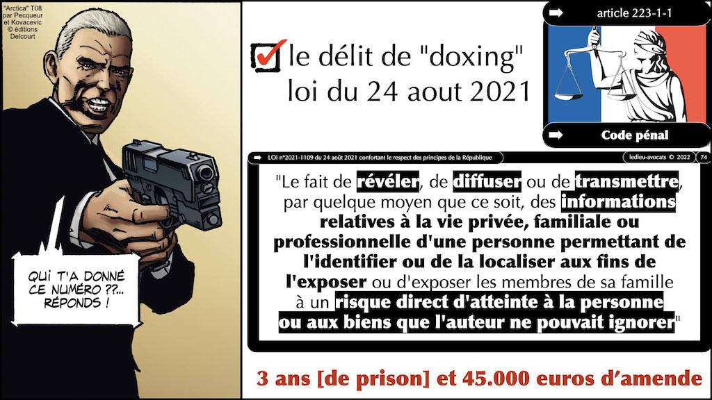370 LEAK PENAL pour RSSI © Ledieu-Avocats technique droit numérique BLOG BD 30-12-2021.074
