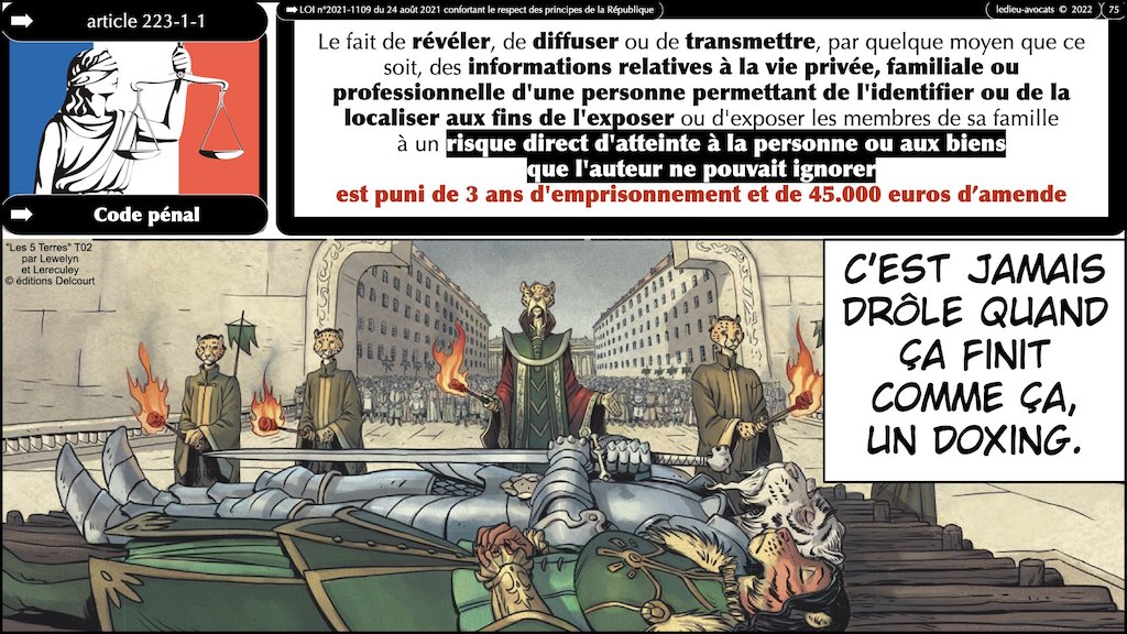 370 LEAK PENAL pour RSSI © Ledieu-Avocats technique droit numérique BLOG BD 30-12-2021.075