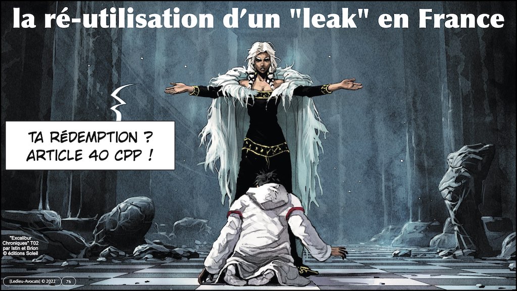 370 LEAK PENAL pour RSSI © Ledieu-Avocats technique droit numérique BLOG BD 30-12-2021.076