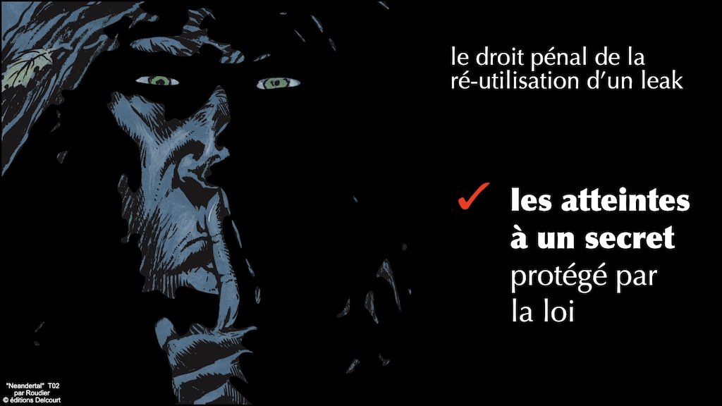 370 LEAK PENAL pour RSSI © Ledieu-Avocats technique droit numérique BLOG BD 30-12-2021.082