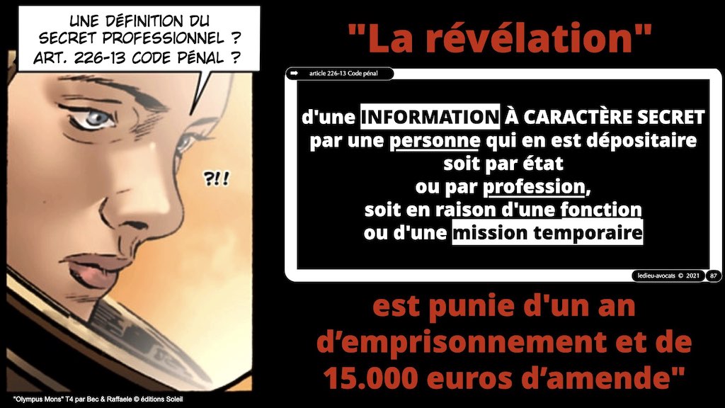 370 LEAK PENAL pour RSSI © Ledieu-Avocats technique droit numérique BLOG BD 30-12-2021.087