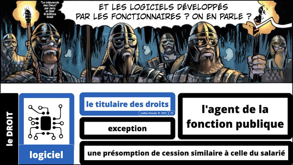 #374 qui est propriétaire du logiciel ? employeur ? salarié(s) prestataire développeur ? © Ledieu-Avocats technique droit numerique 17-01-2022.025
