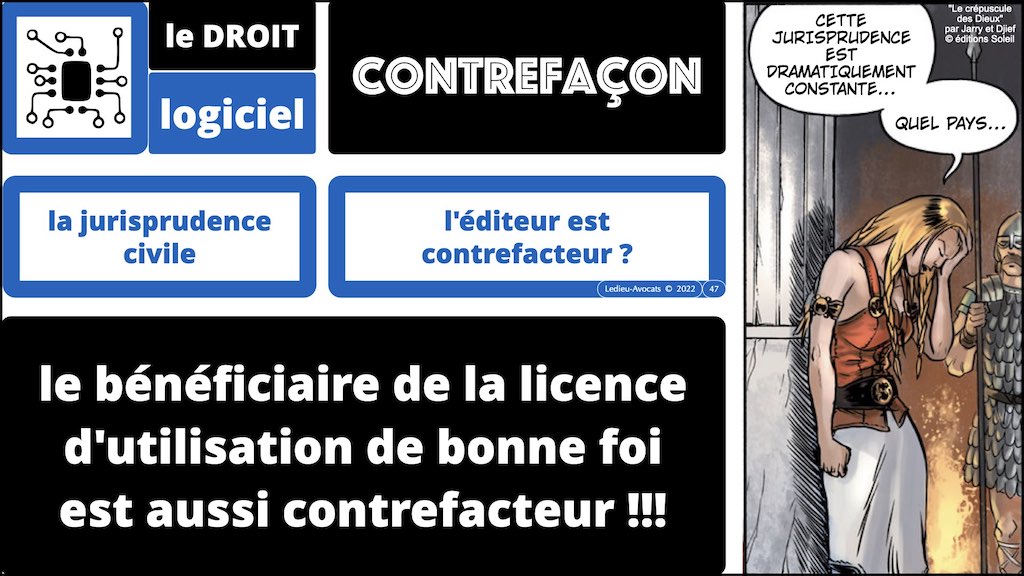 #374 qui est propriétaire du logiciel ? employeur ? salarié(s) prestataire développeur ? © Ledieu-Avocats technique droit numerique 17-01-2022.047
