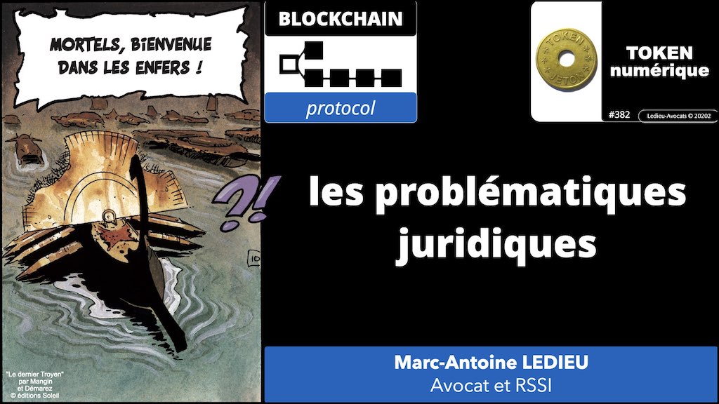 #382 blockchain token quels problèmes juridiques ? [cours M2]
