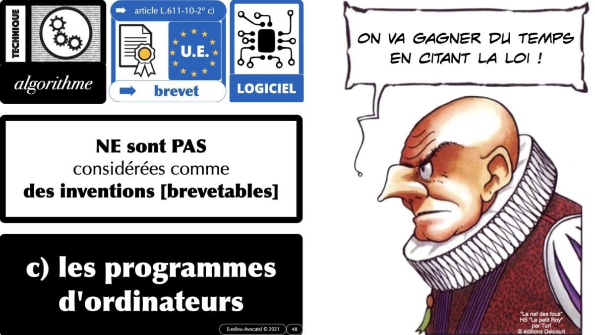la protection des brevets d'invention