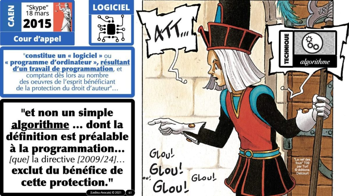 les conditions de protection du code source du logiciel