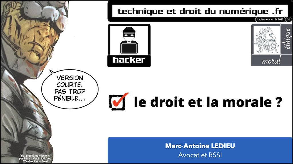 #395 HACKER ? ETHIQUE ? conférence OSSIR 10 mai 2022 © Ledieu-Avocats 09-05-2022.020