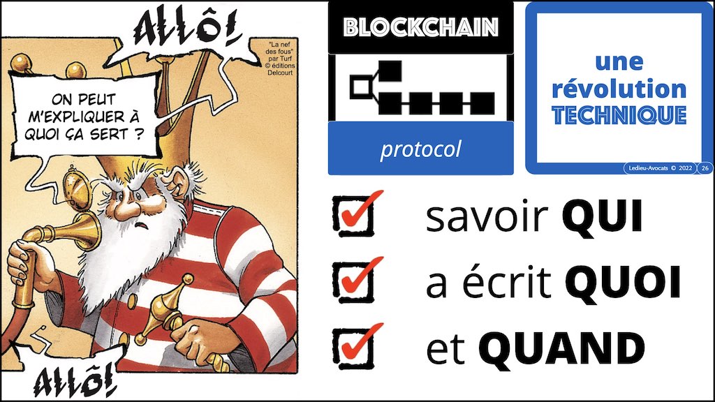 #402 NFT TOKEN BLOCKCHAIN et monde de l'Art 15 juin 2022 Drouot formation © Ledieu-Avocats.026