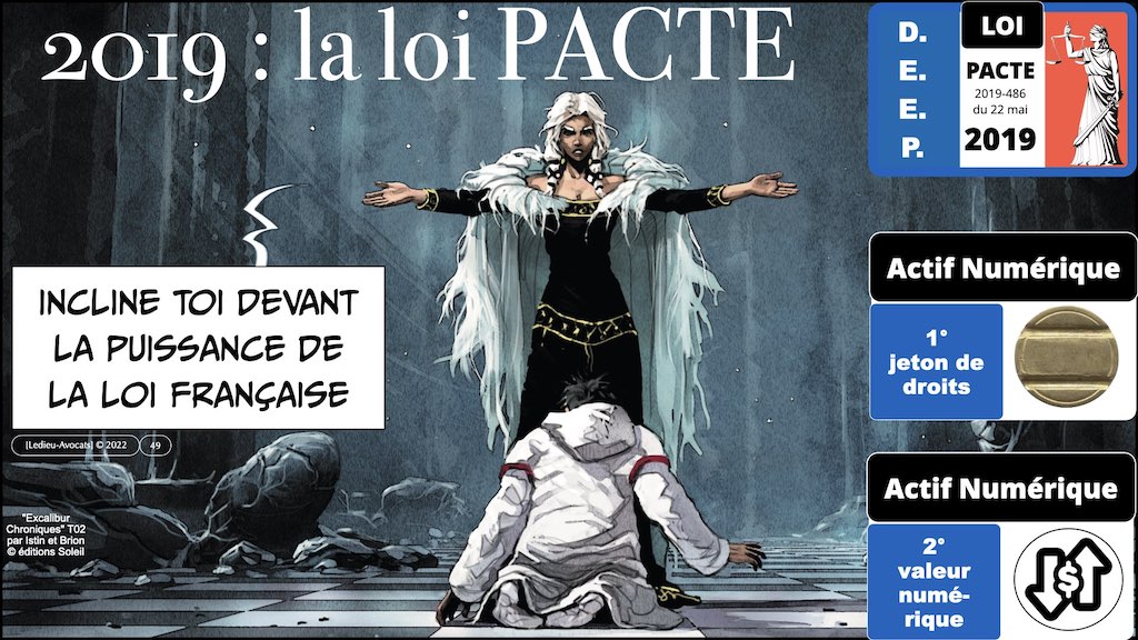 #402 TOKEN BLOCKCHAIN et monde de l'Art 15 juin 2022 Drouot formation © Ledieu-Avocats.049